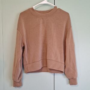 Lululemon Beige Sweatshirt Size 4